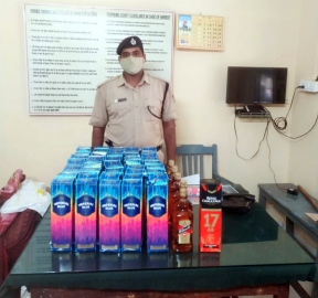 RPF seizes liquor at Vasco railway station