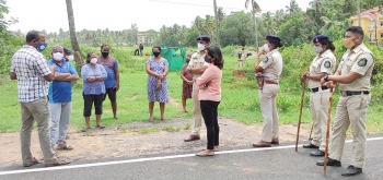 Group of Benaulim locals continue opposition to proposed health centre on eco-sensitive land