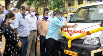 Sanguem gets new ambulance