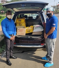 Ulhas Jewellers supports various organizations in Covid relief activities