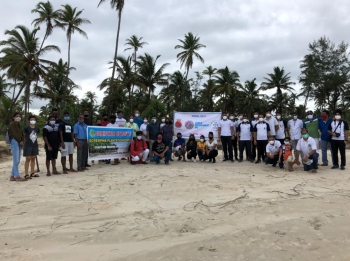 NGO celebrates Environment Day by planting screwpines at Velsao