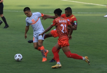 Joint qualifiers: Chhetri brace hands India vital win