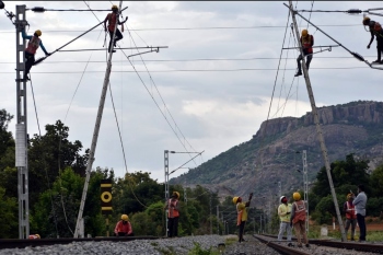 Londa-Vasco route electrification in full swing: SWR