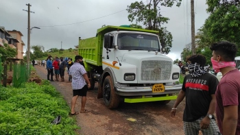 Uproar in Davorlim after locals spot hill cutting