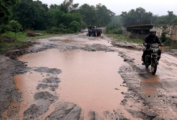 Heavy rains batter Khanapur-Anmod stretch of Belagavi-Goa NH4A