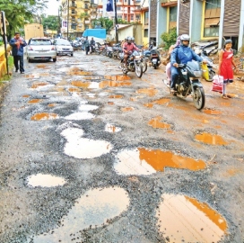 Provide motorable roads during rains