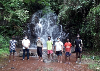 Concerns raised over crowds at Azossim waterfall