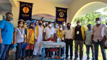 400 plus get jabs on day 1 at Calangute