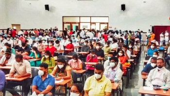 Felicitation of healthcare workers draws crowd