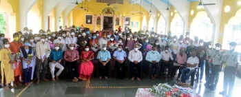 Dy CM fetes Covid warriors in Pernem