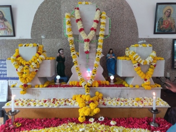 Feast of Morjim Cross celebrated