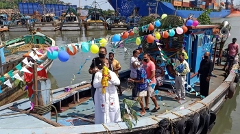 Kharewaddo fishermen mark Sao Pedro feast
