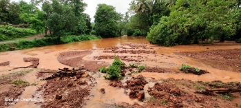 Mud fills Ugvem fields, CM to inspect area tomorrow