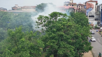Against NGT order, waste burning in Margao garden