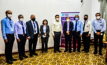 SBI donates oxygen storage tank to GMC