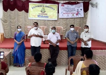 IMA Bicholim creates awareness on 'Covid vaccination in pregnancy'