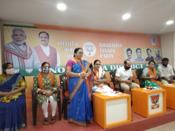 Mahilas are backbone of BJP organization in State: Mapusa MLA
