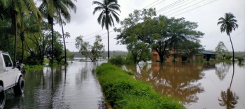 Incessant downpour inundates roads, low-lying areas in Bardez