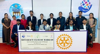 Rotaract Club of Margao installed, members inducted