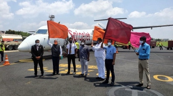 1st direct Goa-Rajkot flight takes off