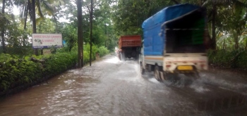 Locals upset with Honda VP, PWD over inundated road