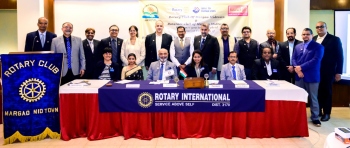 Installation of Rotary Club of Margao Midtown held