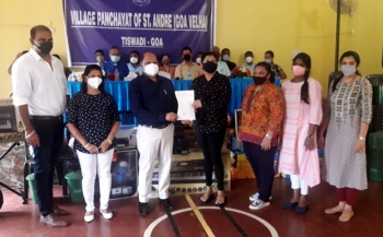 Goa Velha VP uses 14th finance funds on community development