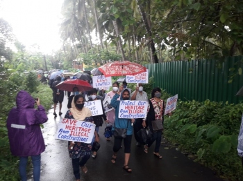 Old Goa residents march against structure in heritage precincts