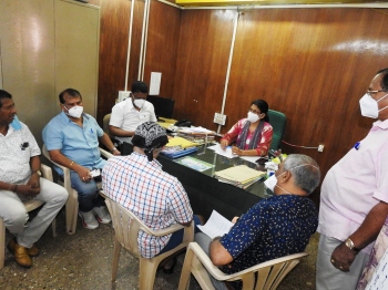 CMC orders halt to land development on hillock