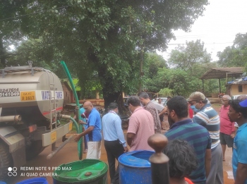 AAP visits flood-affected areas in Sattari and Valpoi, provides aid