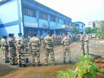 CISF conducts mega plantation drive