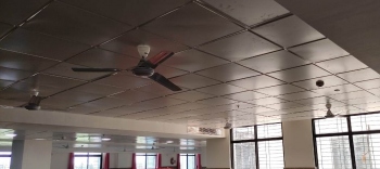A day after the fall, District Hospital ceiling fixed back