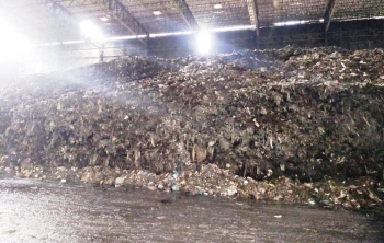 SONSODO TREATMENT PLANT STARES AT TRASH-CRASH