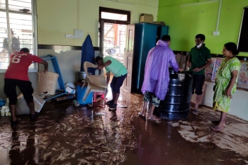 Housekeeping with change: GHRDC in relief work