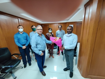 GCCI team visits CGST Commissioner