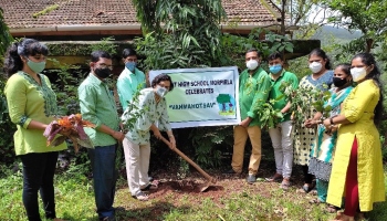 GHS Morpirla celebrates Van Mahotsav