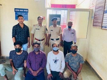 Four held with drugs at Thivim Railway Station