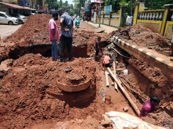 Baga pipeline damaged 6 times in 2 weeks