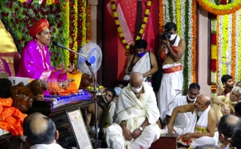 24th spiritual head installed at Partagali Math