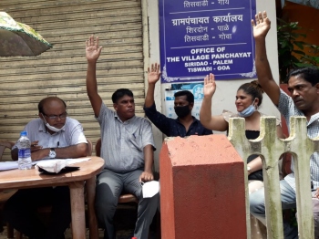 Siridao sarpanch ousted amid high drama