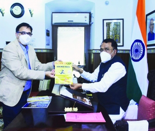 Goa Governor releases 12th anniversary issue of Business Goa