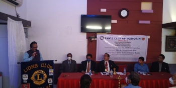 Dr Sangodkar installed Lions president