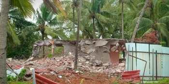 Son of soil’s ‘illegal’ house demolished in Candolim