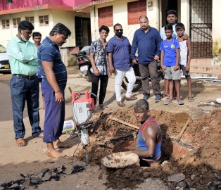 PWD undertakes water supply works in Vasco