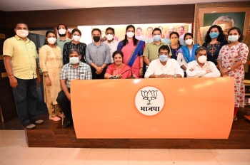 BJP nat general secy addresses health volunteers