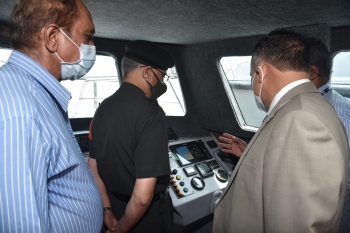 Army chief visits GSL, reviews projects