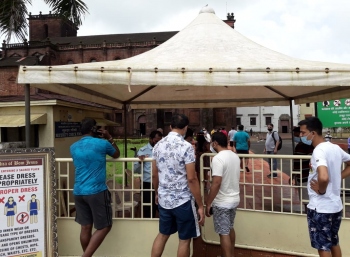 Basilica opens to tourists but with Covid restrictions