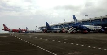 Airport handles 94 flights on Sunday