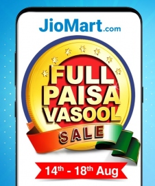 JioMart’s ‘Full Paisa Vasool sale’ to kick start on Aug 14