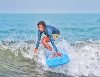 Goa’s Sugar Banarse wins silver in national surfing